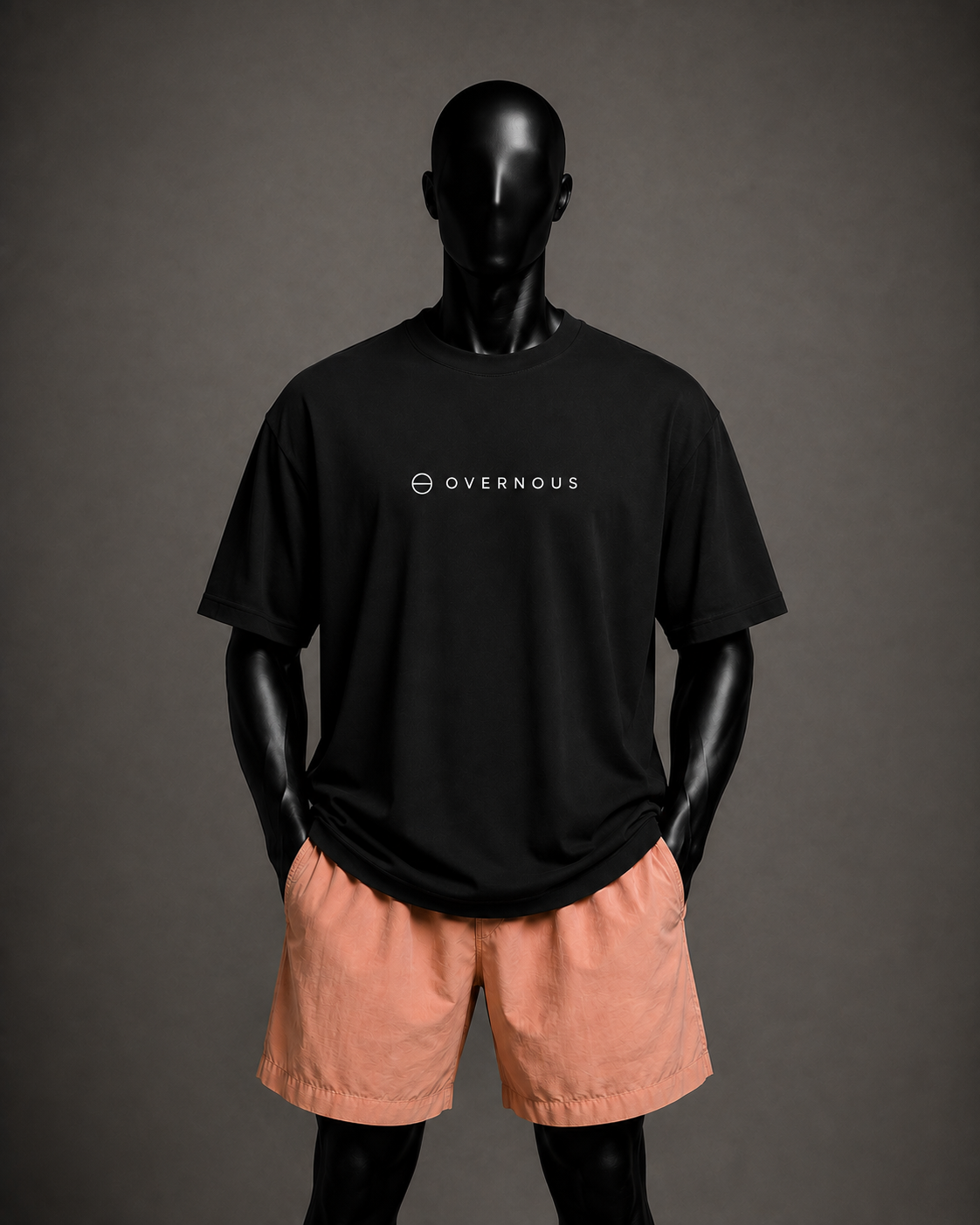 Camiseta oversized masculina Aníbal Barca AVDACIA — detalhe 3