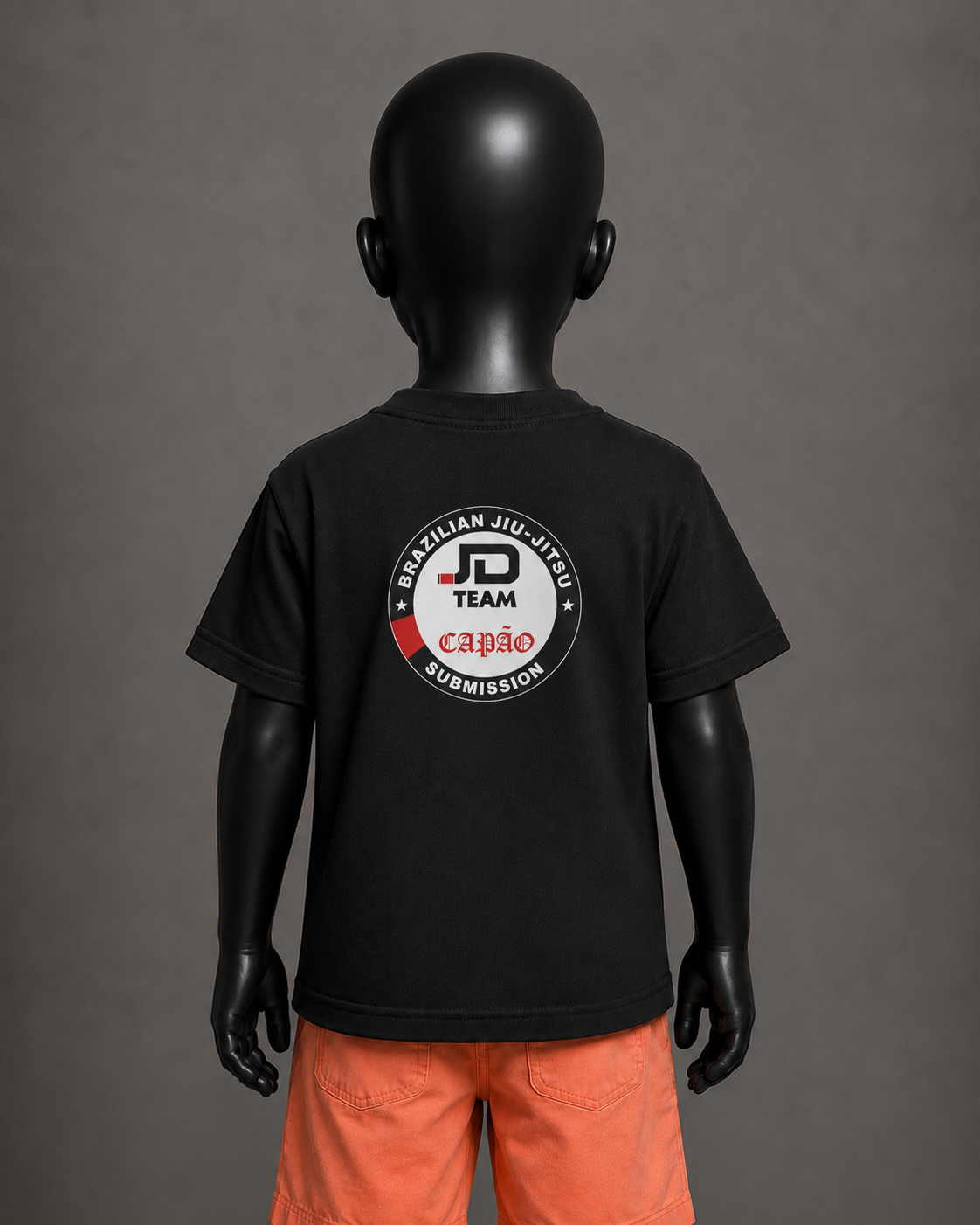 Camiseta oversized masculina Agua e Porrada KIDs — detalhe 3