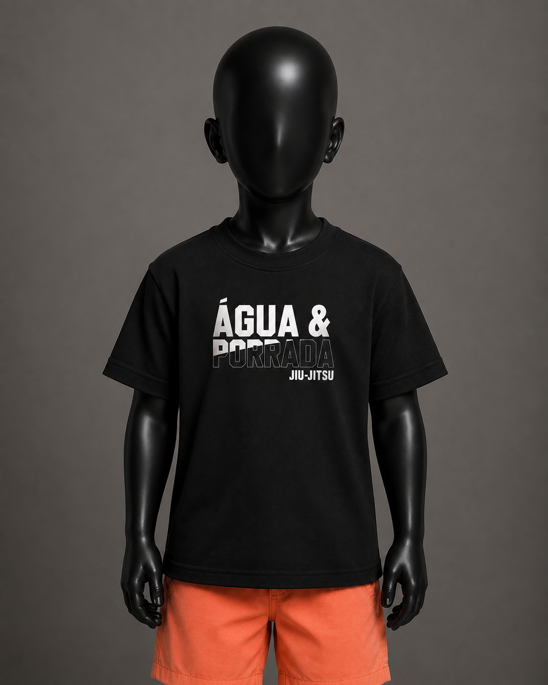 Camiseta oversized masculina Agua e Porrada KIDs — vista de frente