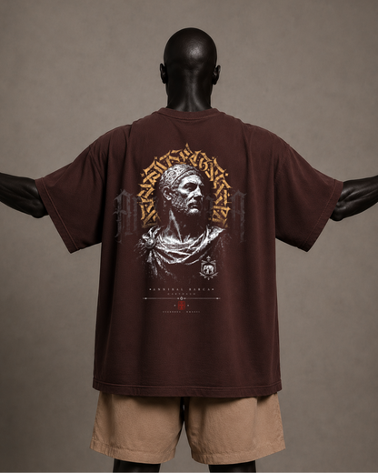 Camiseta Oversized Masculina Aníbal Barca — AVDACIA.