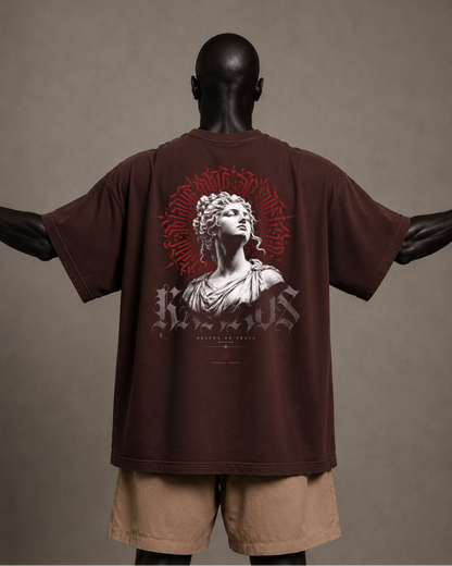 Camiseta Oversized Masculina Helena de Troia — ΚΑΛΛΟΣ